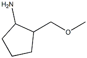 2-MethoxyMethyl-cyclopentylaMine Structure