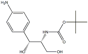 tert-butyl (1R,2R)-1-(4-aMinophenyl)-1,3-dihydroxypropan-2-ylcarbaMate