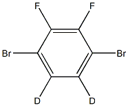 1,4-DibroMo-2,3-difluorobenzene-d2 Struktur