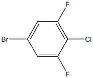 2,6-二氟-4-溴氯苯 结构式