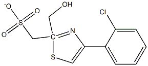 (4-(2-氯苯基)噻唑-2-基)甲磺酸甲酯, 1050507-05-5, 结构式