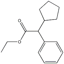 Benzeneacetic acid, .alpha.-cyclopentyl-, ethyl ester