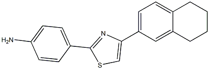  2-(4-氨基苯)-4-(5,6,7,8-四氢-2-萘基)噻唑,97%