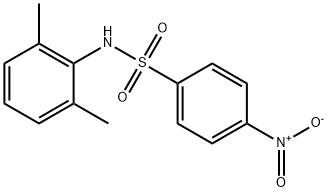 N-(2,6-二甲基苯)-4-硝基苯磺酰胺 结构式