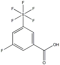 3-Fluoro-5-(pentafluorothio)benzoic acid, 97%