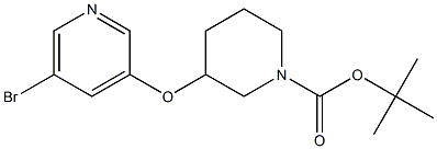 3-(5-BroMo-pyridin-3-yloxy)-piperidine-1-carboxylic acid tert-butyl ester