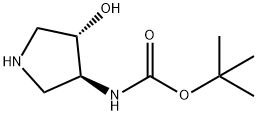 [(3S,4S)-4-Hydroxypyrrolidin-3-yl]carbaMic acid tert-butyl ester|870632-91-0