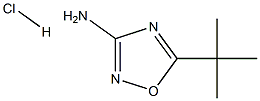 5-tert-Butyl-[1,2,4]oxadiazol-3-ylaMine hydrochloride Struktur