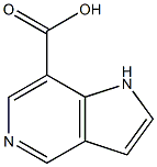 5-AZAINDOLE-7-CARBOXYLIC ACID Structure