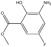 3-AMino-5-fluoro-2-hydroxy-benzoic acid Methyl ester