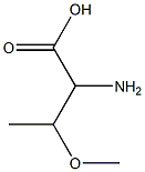 2-AMino-3-Methoxybutanoic acid Struktur