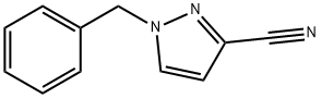 1-Benzylpyrazole-3-carbonitrile Structure
