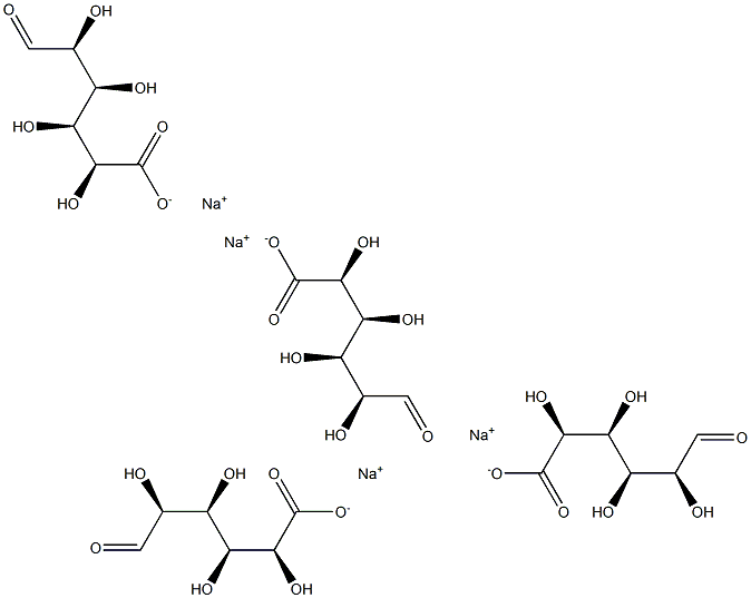 tetraMannuronic acid tetrasodiuM salt Struktur