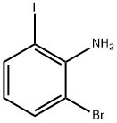 2-БРОМО-6-ИОДАНИЛИН структура