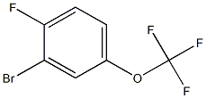 3-溴-4-氟三氟甲氧基苯,,结构式