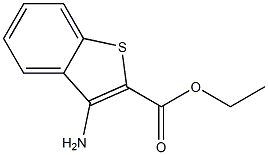 ethyl 3-aminobenzo[b]thiophene-2-carboxylate Structure