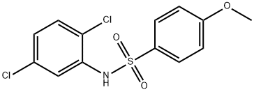 N-(2,5-dichlorophenyl)-4-methoxybenzenesulfonamide Structure