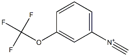 N-METHYLIDYNE-3-(TRIFLUOROMETHOXY)BENZENAMINIUM,,结构式