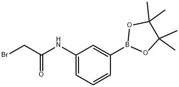 2-Bromo-N-(3-(4,4,5,5-tetramethyl-1,3,2-dioxaborolan-2-yl)phenyl)acetamide|3-(2-溴乙酰氨基)苯硼酸频哪醇酯
