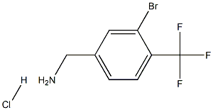 3-溴-4-三氟甲基苄胺盐酸盐
