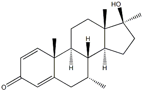 7a, 17a-diMethyl-17b-hydroxyandrosta-1,4-dien-3-one