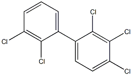 2,2',3,3',4-Pentachlorobiphenyl Solution,,结构式