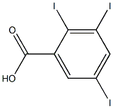 2.3.5-Triiodobenzoic acid Solution,,结构式