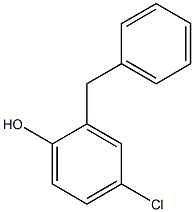 o-Benzyl-p-chlorophenol Solution,,结构式