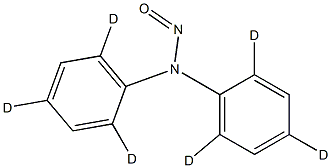 N-Nitrosodiphenylamine  (2,2',4,4',6,6'-d6) Solution Structure