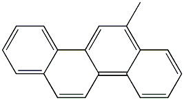 6-Methylchrysene Solution 化学構造式