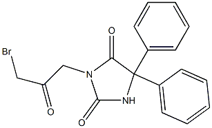 3-(3-broMo-2-oxo-propyl)-5,5-dipenyl-iMidazolidine-2,4-dione