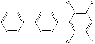 2,3,5,6-Tetrachloro-p-terphenyl Structure