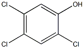 2,4,5-Trichlorophenol 100 μg/mL in Methanol 结构式