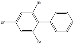 2,4,6-Tribromobiphenyl 100 μg/mL in Hexane,,结构式