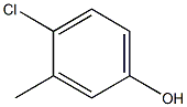 4-Chloro-3-methylphenol 100 μg/mL in Methanol,,结构式