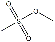 Methyl methanesulfonate 100 μg/mL in Methylene chloride 结构式