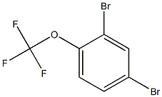 2,4-DibroMo(trifluoroMethoxy)benzene 化学構造式