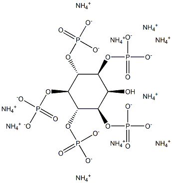 D-myo-Inositol-1,3,4,5,6-pentaphosphate (ammonium salt) Structure