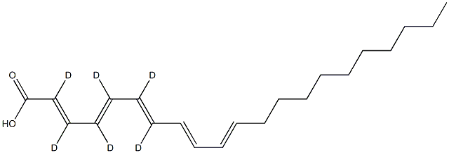 Heneicosapentaenoic Acid-d6 Structure