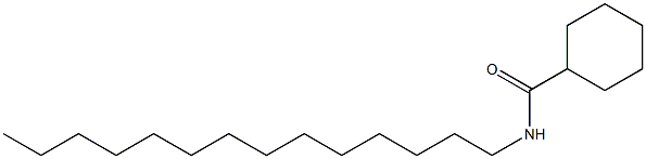 N-Cyclohexanecarbonyltetradecylamine Structure