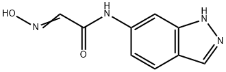 2-(HYDROXYIMINO)-N-(1H-INDAZOL-6-YL)ACETAMIDE 结构式
