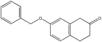 7-(benzyloxy)-3,4-dihydronaphthalen-2(1H)-one Structure