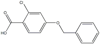 4-(BENZYLOXY)-2-CHLOROBENZOIC ACID