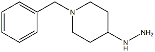 1-(1-benzylpiperidin-4-yl)hydrazine Struktur