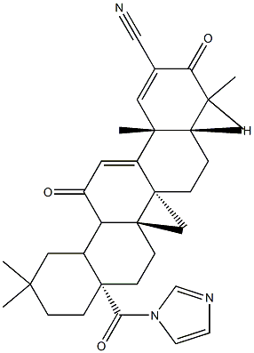 (4aR,6aS,6bR,8aS,14bR)-8a-(1H-iMidazole-1-carbonyl)-4,4,6a,6b,11,11,14b-heptaMethyl-3,13-dioxo-3,4,4a,5,6,6a,6b,7,8,8a,9,10,11,12,12a,12b,13,14b-octadecahydropicene-2-carbonitrile|