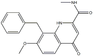 8-benzyl-7-Methoxy-N-Methyl-4-oxo-1,4-dihydroquinoline-2-carboxaMide