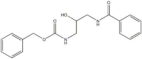 benzyl (3-benzaMido-2-hydroxypropyl)carbaMate