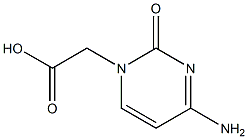 2-(4-aMino-2-oxopyriMidin-1(2H)-yl)acetic acid Structure