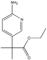 ethyl 2-(6-aMinopyridin-3-yl)-2-Methylpropanoate Structure