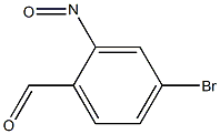 2-nitroo-4-broMo-benzaldehyde 化学構造式